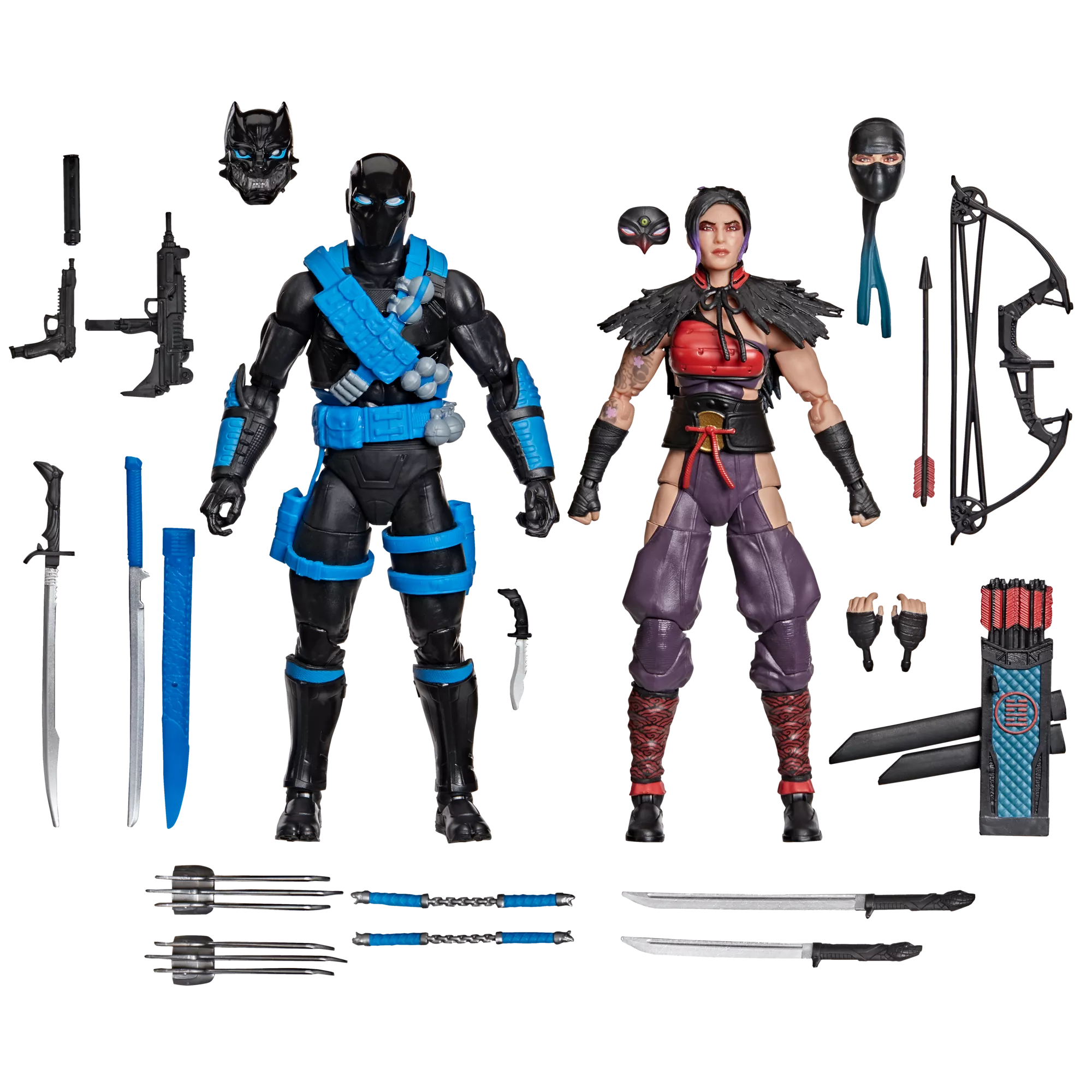 G.I. Joe Classified Series Snake Eyes & Jinx Action Figure Set