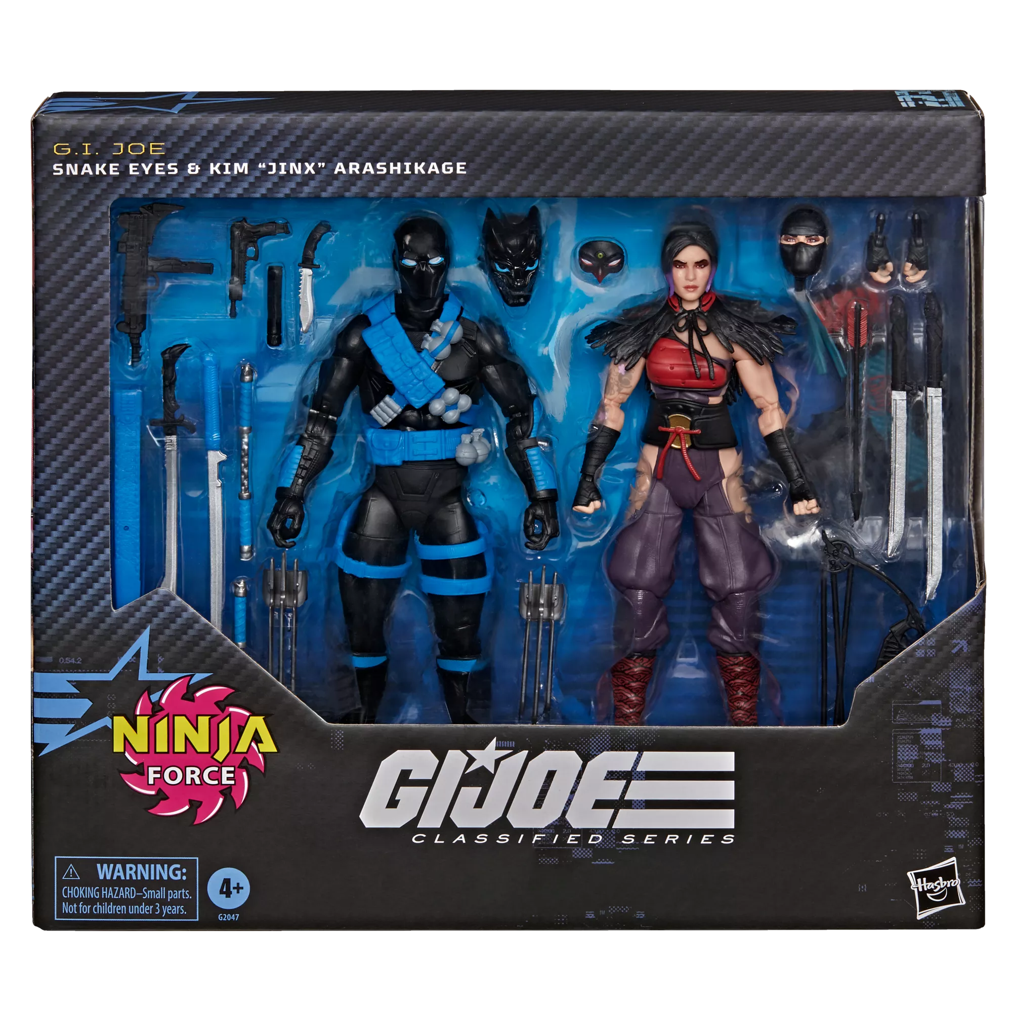 G.I. Joe Classified Series Snake Eyes & Jinx Action Figure Set