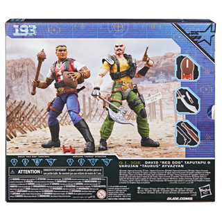 G.I. Joe Classified Series #193, David "Red Dog" Taputapu & Varujan "Taurus" Ayvazyan