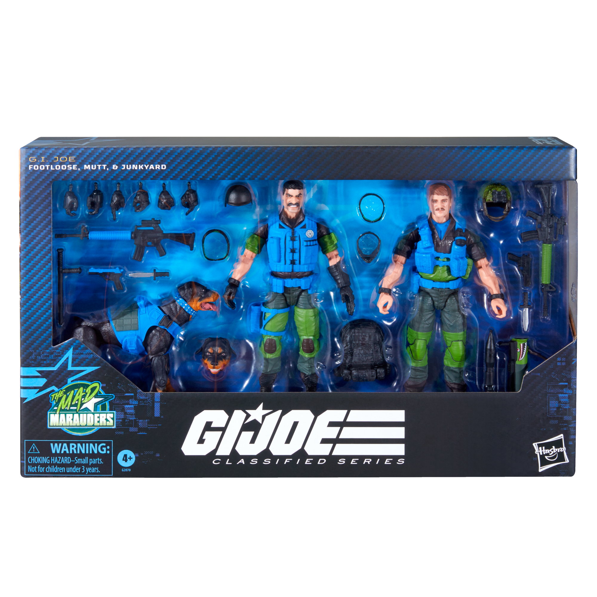 G.I. Joe Classified Series Footloose, Mutt & Junkyard Figure Set