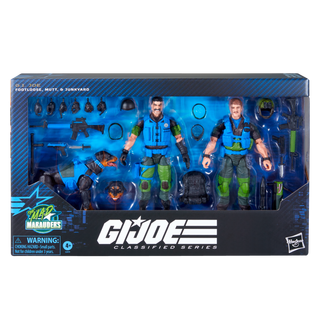 G.I. Joe Classified Series #220, Mad Marauders Footloose, Mutt, & Junkyard