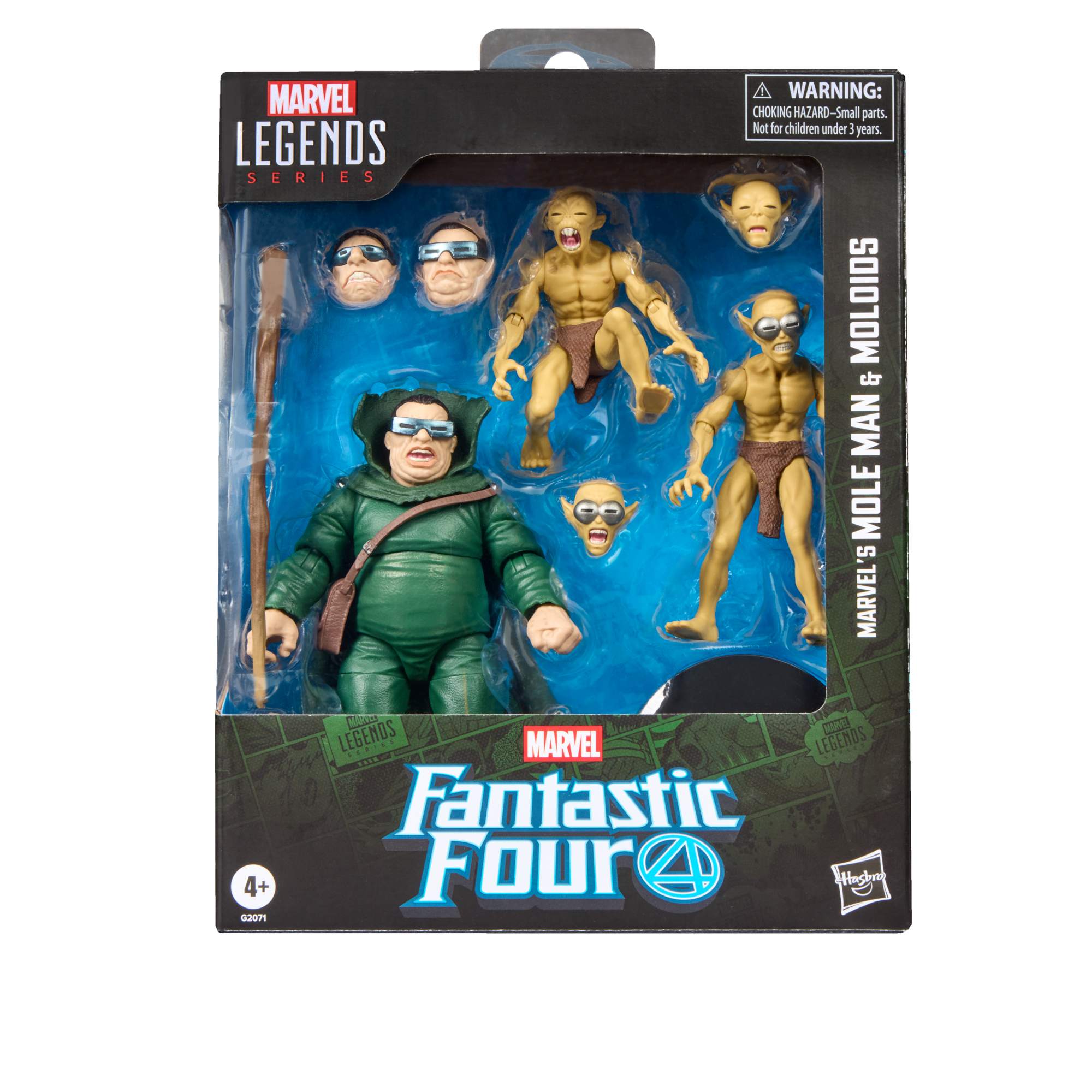 マーベルレジェンド　モールマン Marvel's Mole Man & Moloids Figure Set | Marvel Legends Series