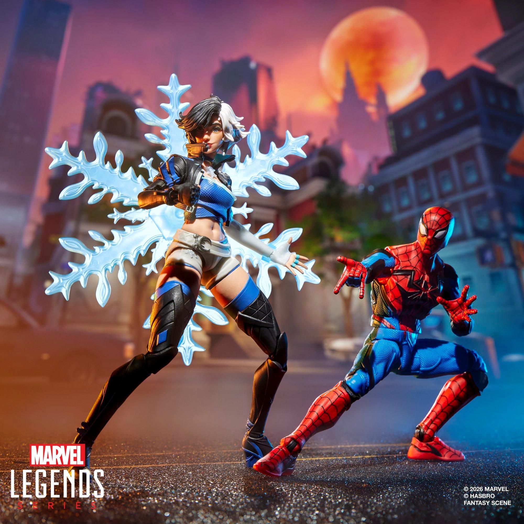 Marvel Rivals Spider-Man & Luna Snow Action Figure Set - Hasbro Pulse