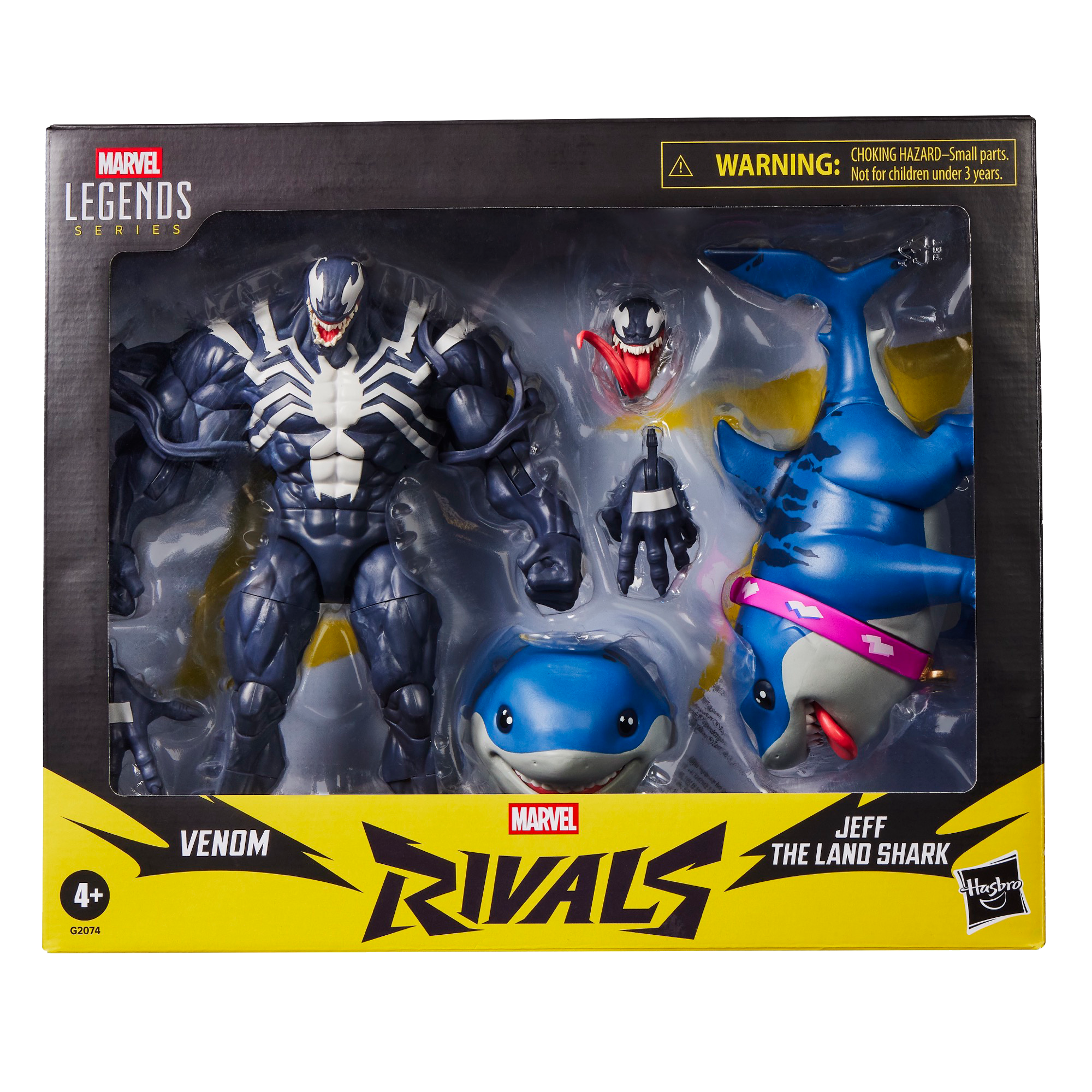 Marvel Legends Series Venom & Jeff the Land Shark Figure Set