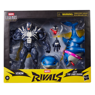 Marvel Legends Series Marvel Rivals Venom & Jeff the Land Shark