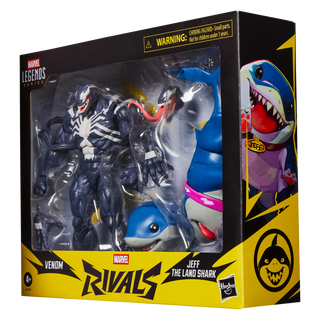 Marvel Legends Series Marvel Rivals Venom & Jeff the Land Shark