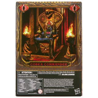 G.I. Joe Classified Series #221, Cobra Commander (Dress Uniform and Throne)