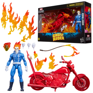 Marvel Legends Series Ghost Rider Johnny Blaze with Motorcycle