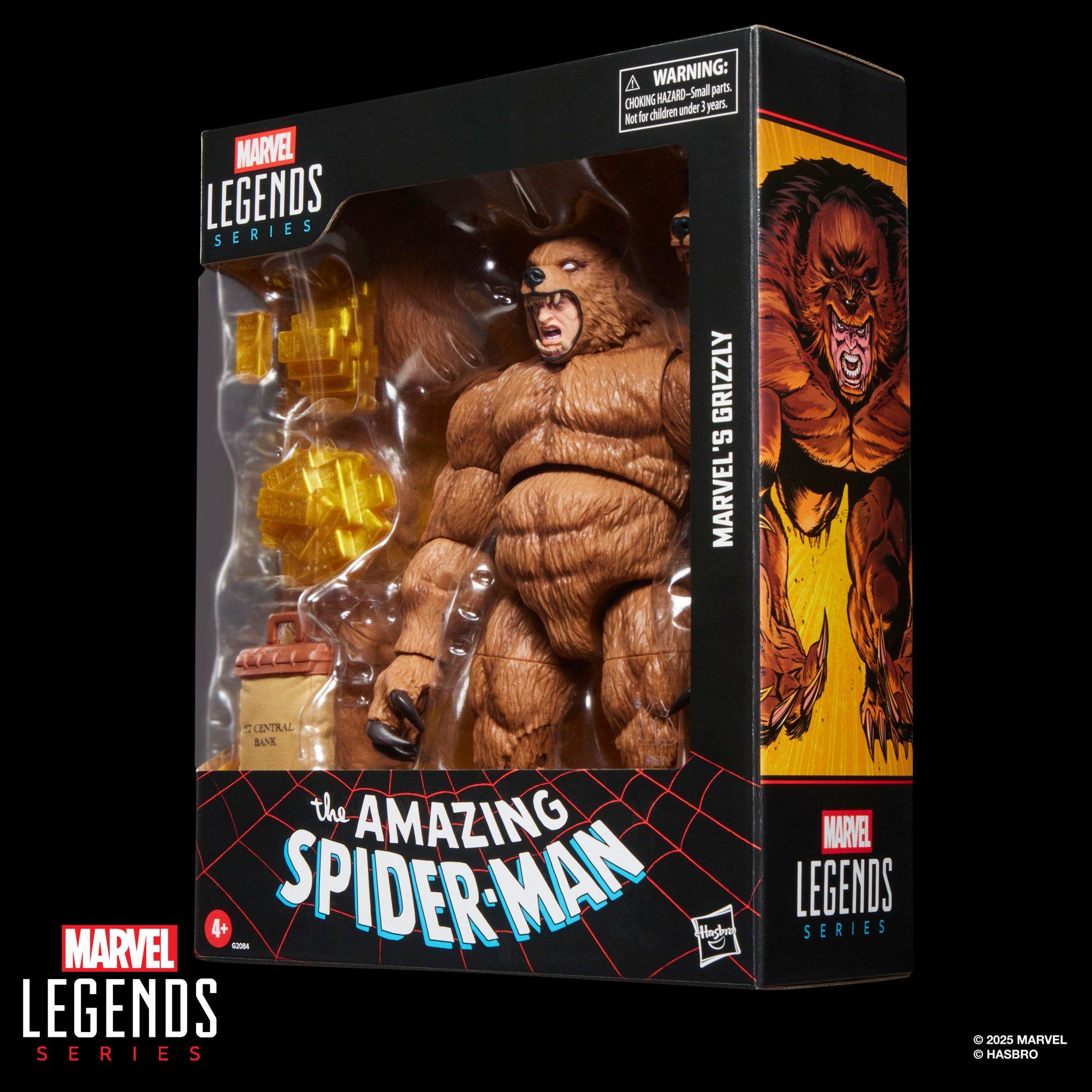 Фигурки Hasbro Marvel Legends Series Marvel’s Grizzly — фото 10