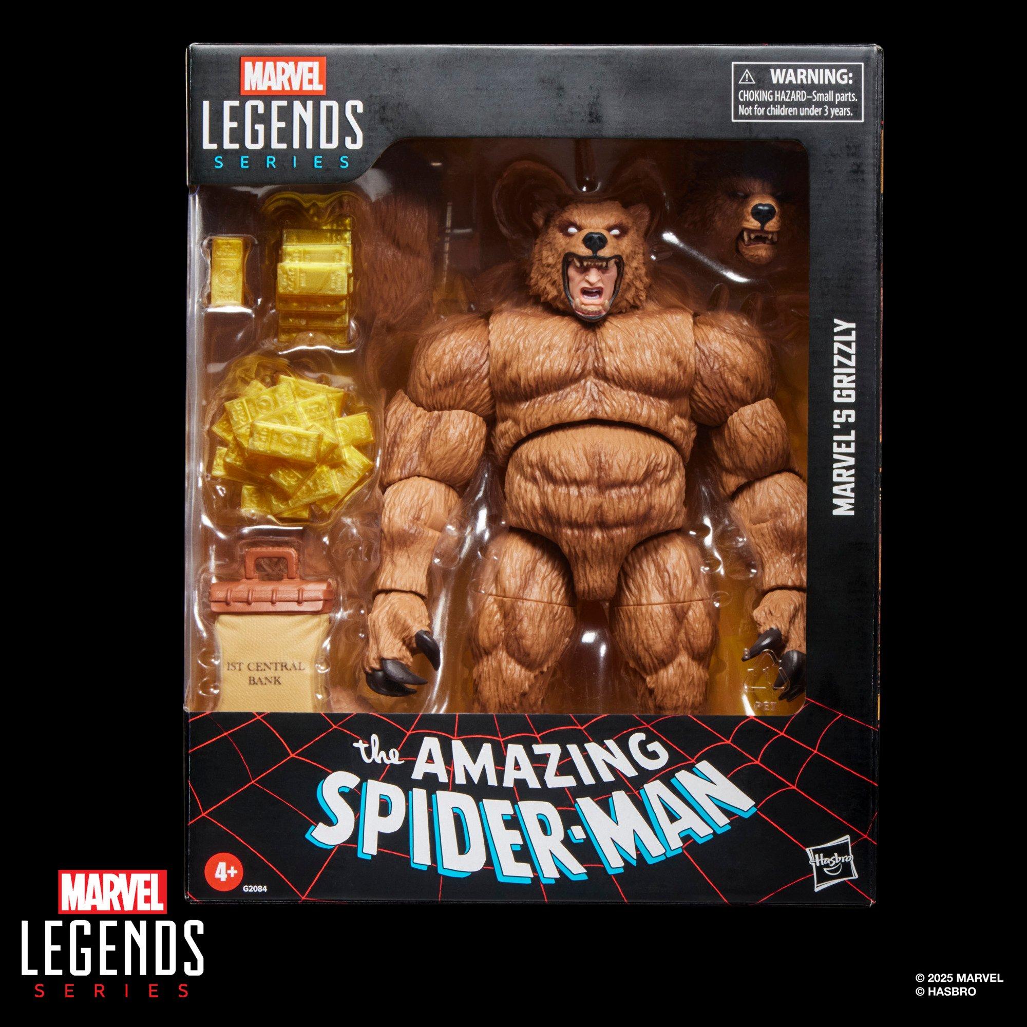 Фигурки Hasbro Marvel Legends Series Marvel’s Grizzly — фото 9
