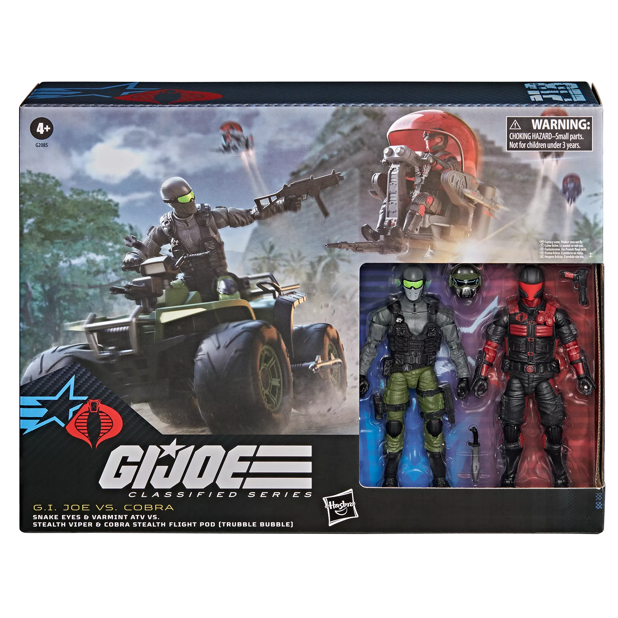 G.I. Joe Classified Series Snake Eyes & Stealth Viper Figure Set