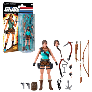 G.I. Joe Classified Series Retro Cardback Collaborative Lara Croft TOMB RAIDER