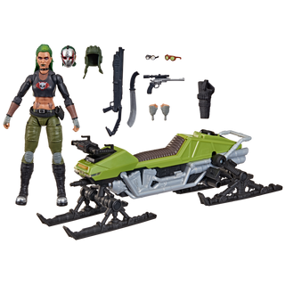G.I. Joe Classified Series #194, Zanya and Dreadnok Chameleon (Swamp Skier) Vehicle