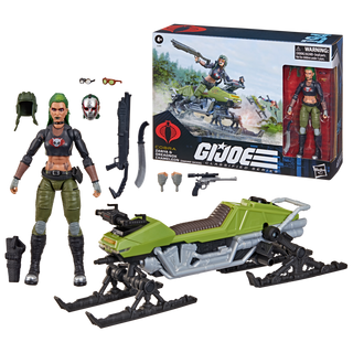 G.I. Joe Classified Series #194, Zanya and Dreadnok Chameleon (Swamp Skier) Vehicle