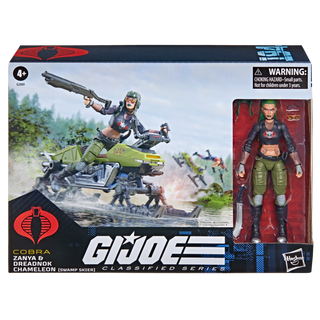 G.I. Joe Classified Series #194, Zanya and Dreadnok Chameleon (Swamp Skier) Vehicle