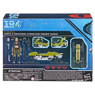 G.I. Joe Classified Series #194, Zanya and Dreadnok Chameleon (Swamp Skier) Vehicle