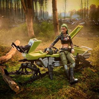 G.I. Joe Zanya Action Figure & Dreadnok Chameleon Vehicle - Hasbro