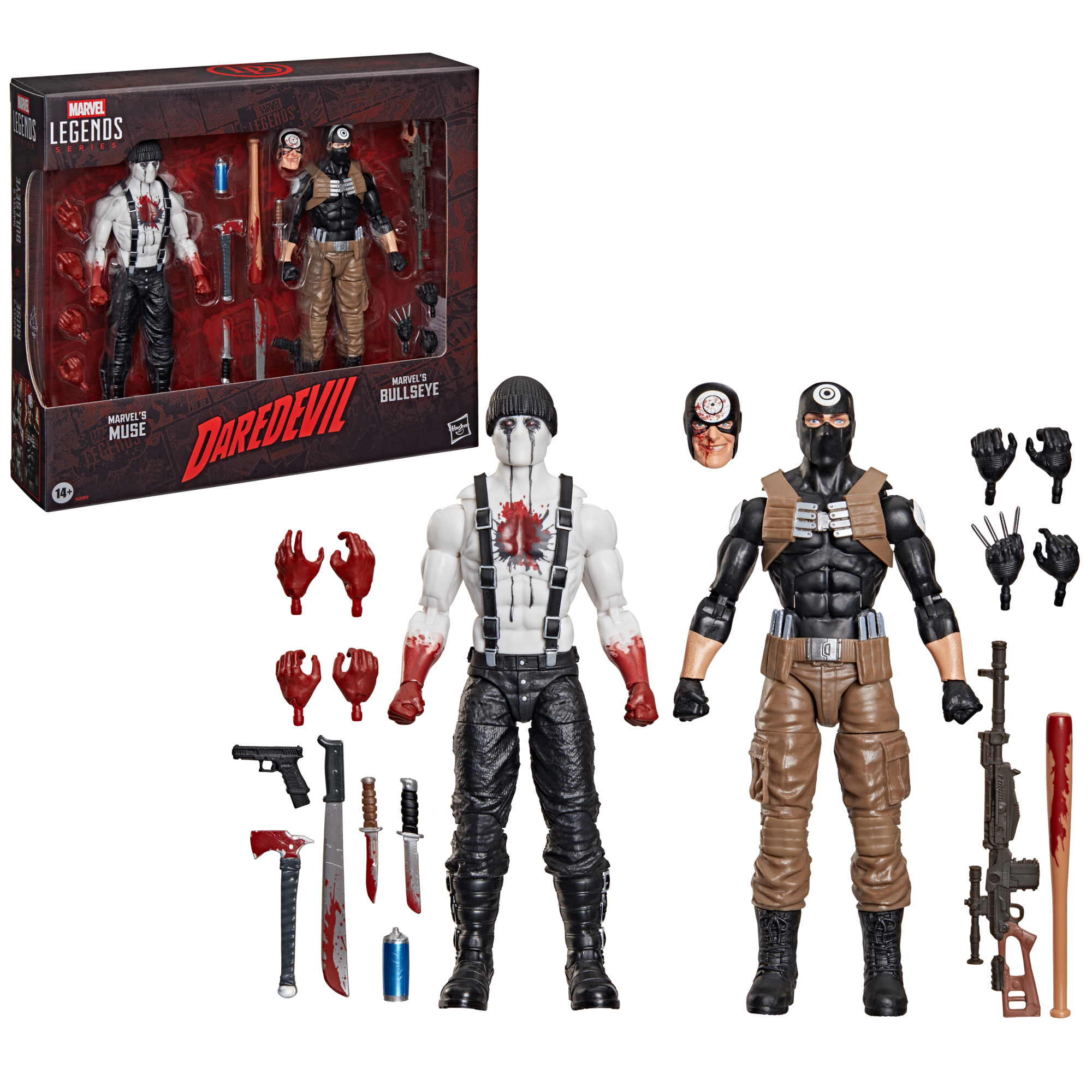 Marvel Legends Bullseye & Muse Daredevil Figure 2-Pack - Hasbro Pulse
