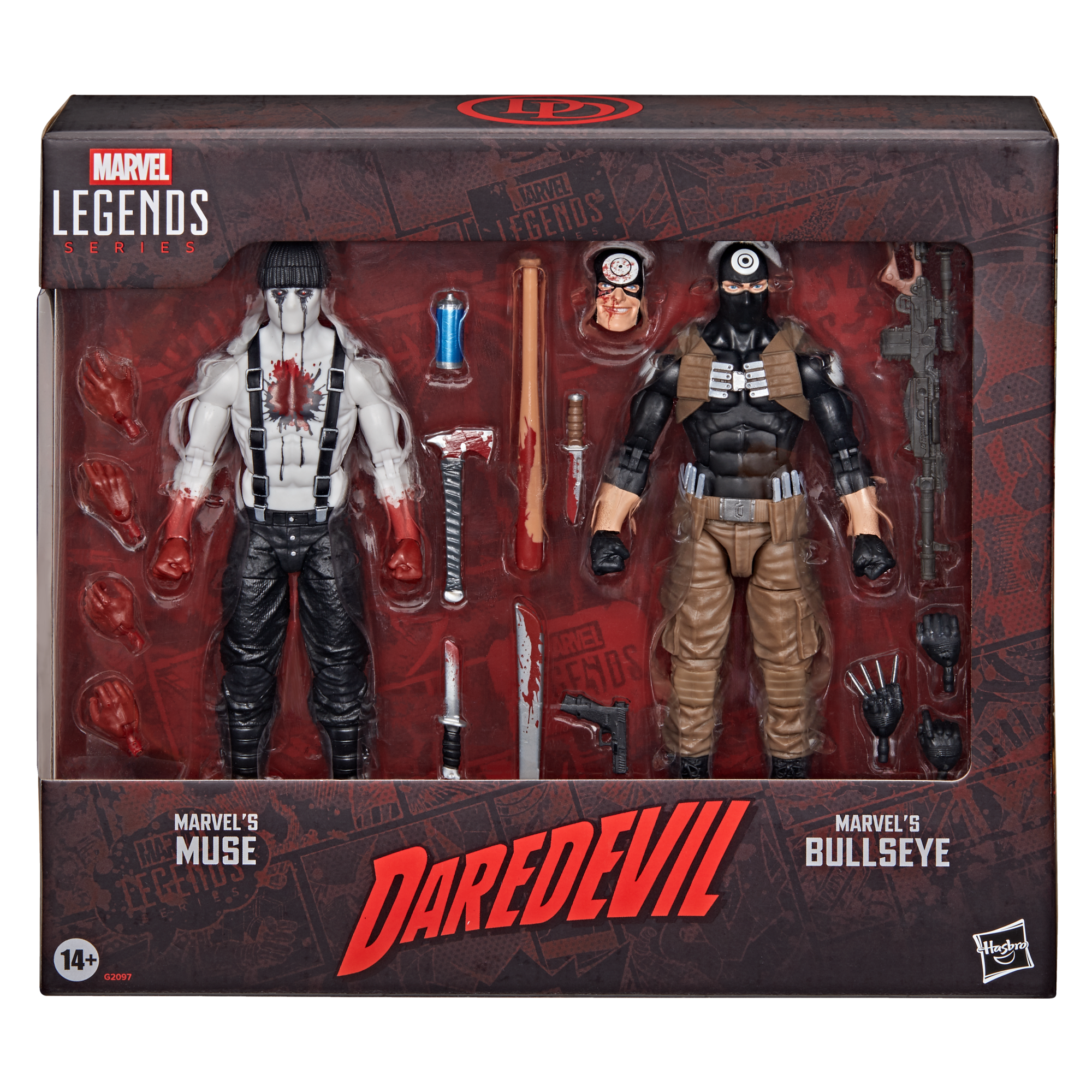 Marvel Legends Bullseye & Muse Daredevil Figure 2-Pack - Hasbro Pulse