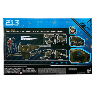 G.I. Joe Classified Series #213, James "Grand Slam" Barney & H.A.L. (Heavy Artillery Laser)
