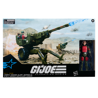 G.I. Joe Classified Series #213, James "Grand Slam" Barney & H.A.L. (Heavy Artillery Laser)