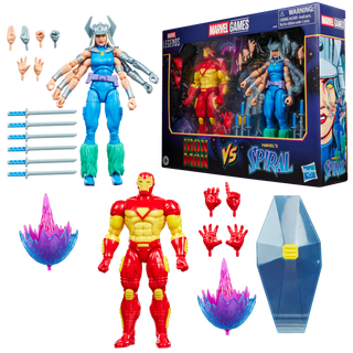 Marvel Legends Series Marvel Games Iron Man vs Marvel’s Spiral