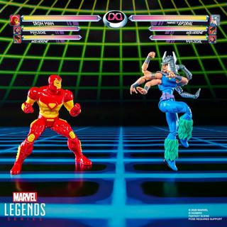 Marvel Legends Series Marvel Games Iron Man vs Marvel’s Spiral