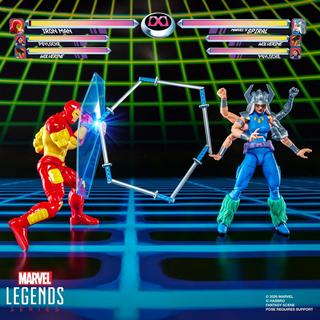 Marvel Legends Series Marvel Games Iron Man vs Marvel’s Spiral
