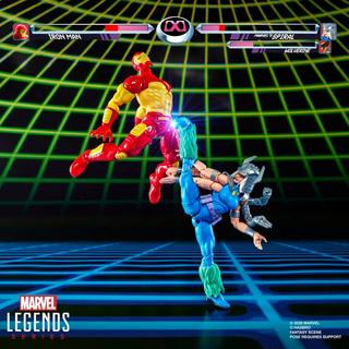 Marvel Legends Series Marvel Games Iron Man vs Marvel’s Spiral
