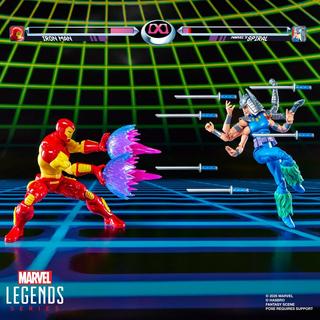 Marvel Legends Series Marvel Games Iron Man vs Marvel’s Spiral