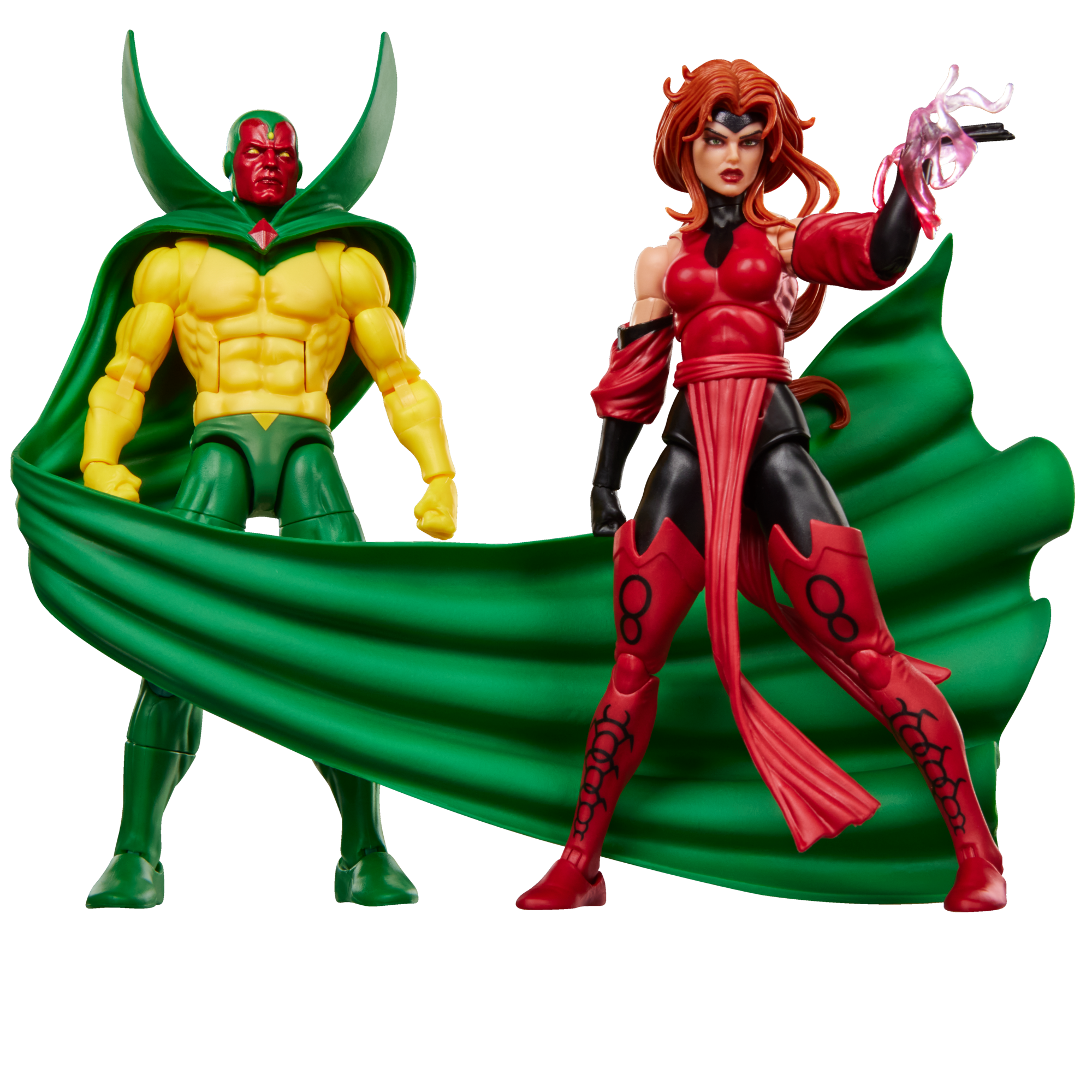 Vision & Scarlet Witch Action Figures | Marvel Legends Series