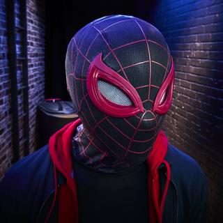 Marvel Legends Series Spider-Man: Miles Morales Electronic Expressive Mask