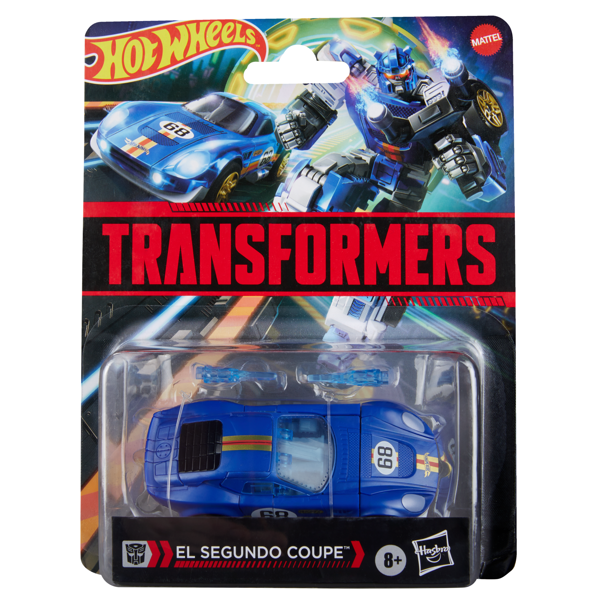 Transformers x Hot Wheels El Segundo Coupe Converting 5-Inch