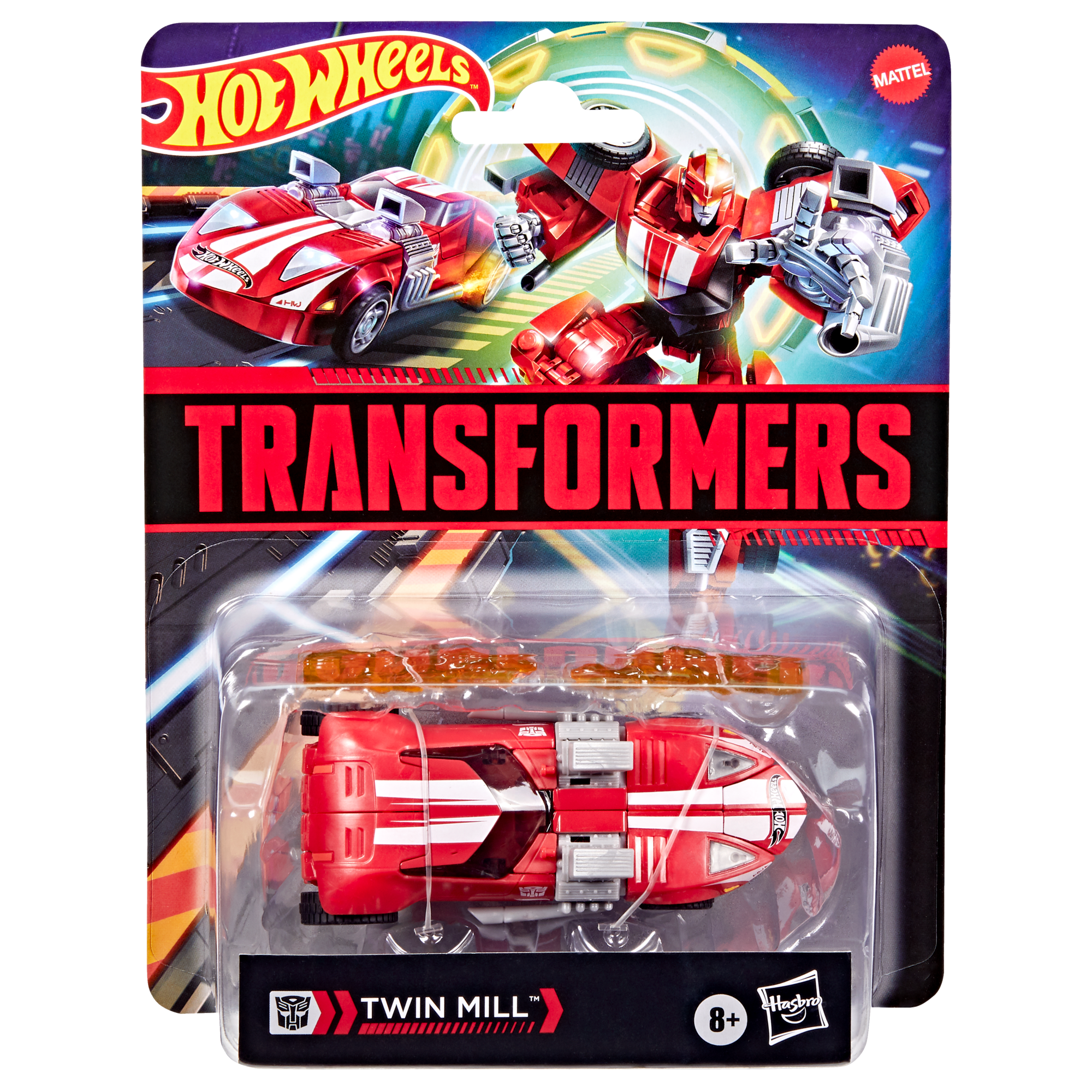 Hot Wheels x Transformers Collaborative Twin Mill Action Figure