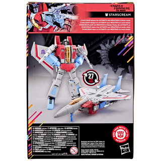 Transformers Studio Series MTMTE Collection The Transformers: The Movie Voyager Class Starscream