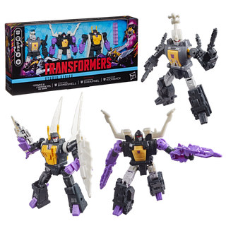 Transformers Studio Series The Transformers: The Movie MTMTE Collection Insecticon Bombshell, Insecticon Shrapnel, & Insecticon Kickback