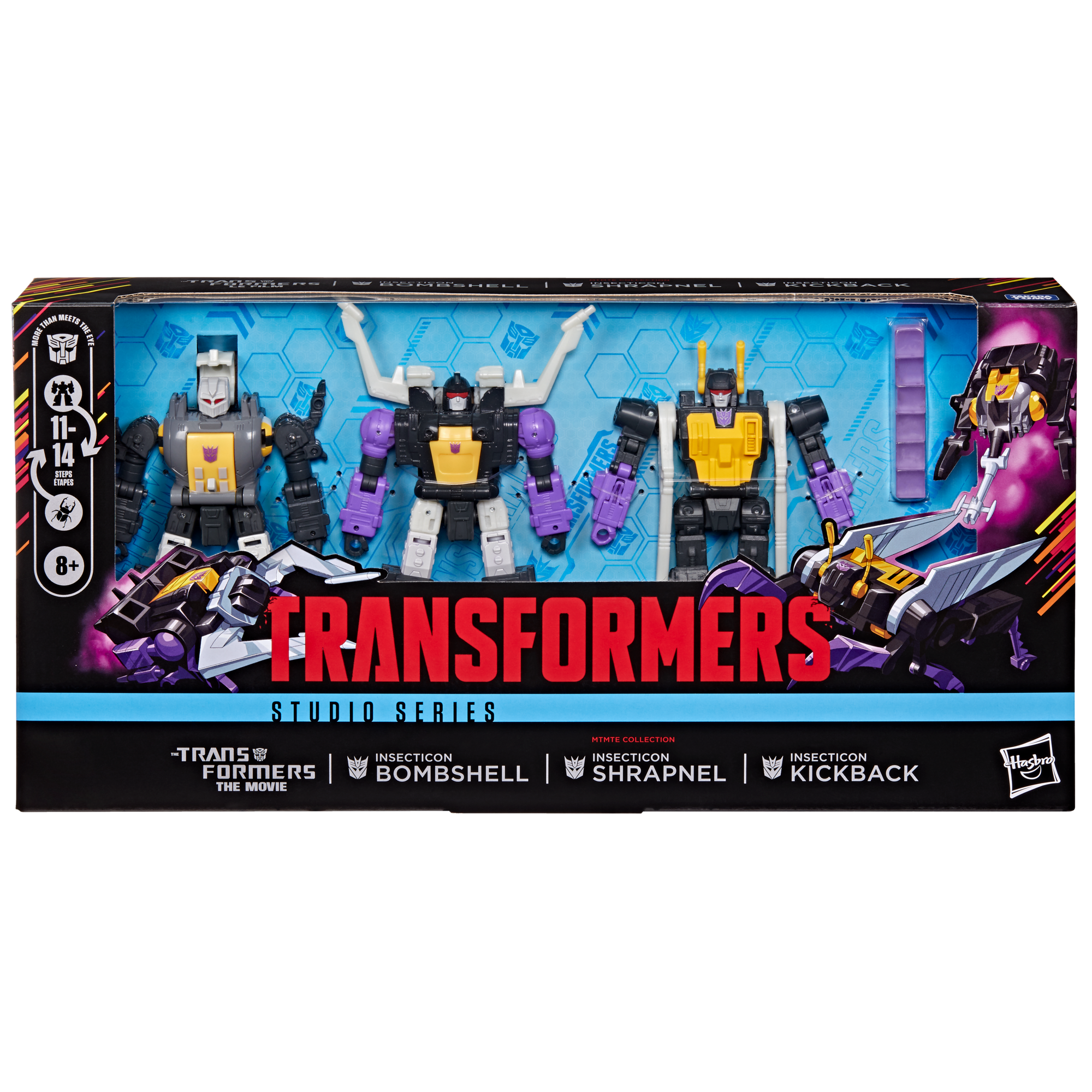 Transformers Studio Series Insecticon Action Figure Set - Hasbro Pulse
