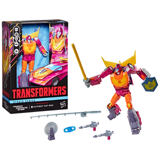 Transformers Studio Series MTMTE Collection The Transformers: The Movie Voyager Class Autobot Hot Rod