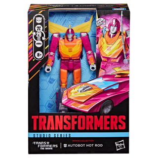 Transformers Studio Series MTMTE Collection The Transformers: The Movie Voyager Class Autobot Hot Rod