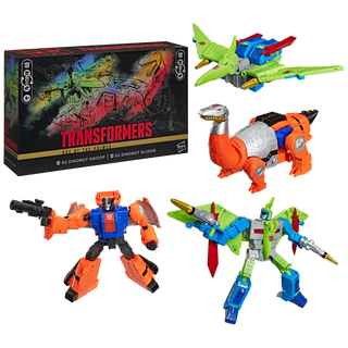 Transformers, Age of the Primes, Dinobot Swoop G2 e Dinobot Sludge G2
