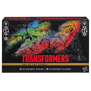 Transformers, Age of the Primes, Dinobot Swoop G2 e Dinobot Sludge G2