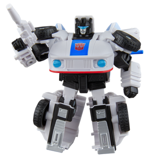Transformers, Optimus Prime e Autobot Jazz, set con scatola di cereali