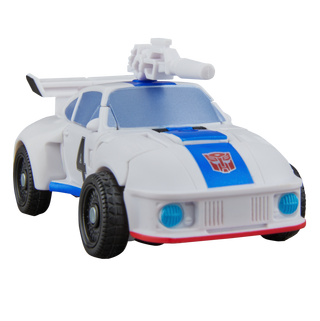 Transformers, Optimus Prime e Autobot Jazz, set con scatola di cereali