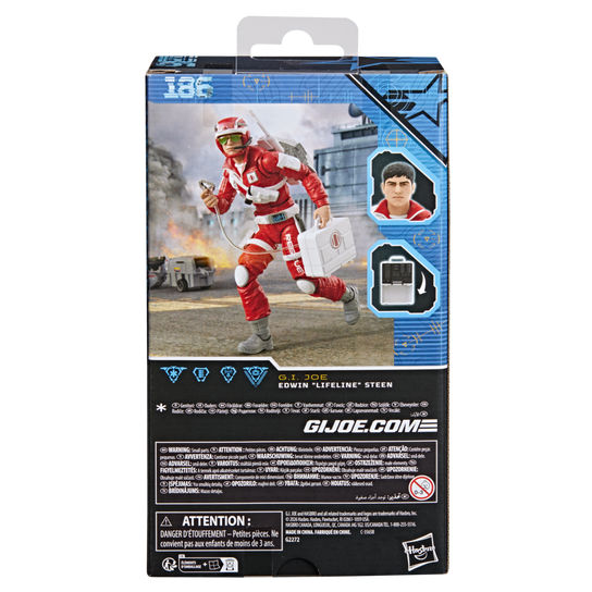 G.I. Joe Classified Series 186 Edwin Lifeline Steen 6Inch Figure