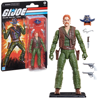 G.I. Joe Classified Series, William "Wild Bill" Hardy en embalaje retro