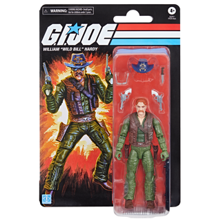 G.I. Joe Classified Series, William "Wild Bill" Hardy en embalaje retro