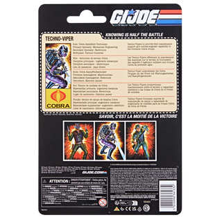 G.I. Joe Classified Series, Techno-Viper en embalaje retro