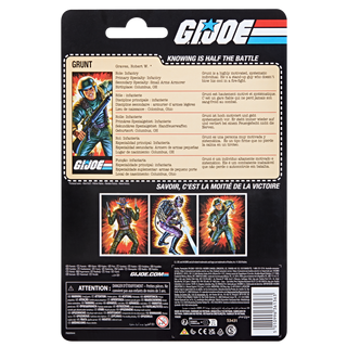 G.I. Joe Classified Series, Robert "Grunt" Graves en embalaje retro