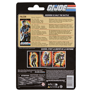 G.I. Joe Classified Series Retro Cardback Vincent R. “Falcon” Falcone