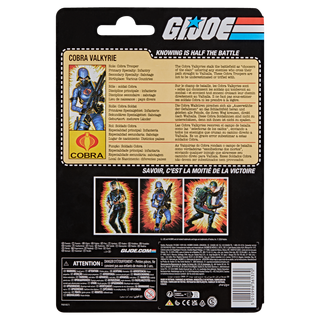 G.I. Joe Classified Series Retro Cardback Cobra Valkyrie